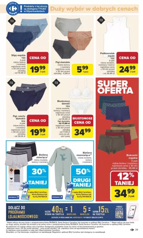 Carrefour - gazetka promocyjna Gazetka Carrefour od wtorku  do niedzieli 27.04 - strona 41