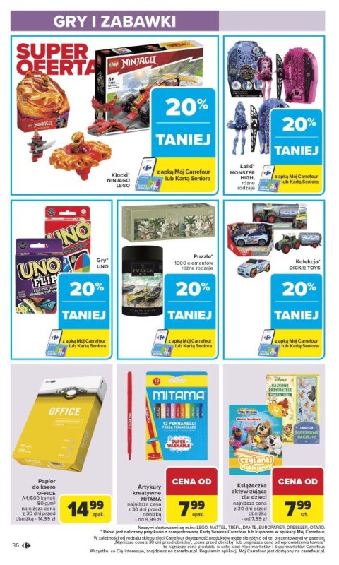 Carrefour - gazetka promocyjna Gazetka Carrefour od poniedziałku  do piątku 02.05 - strona 38