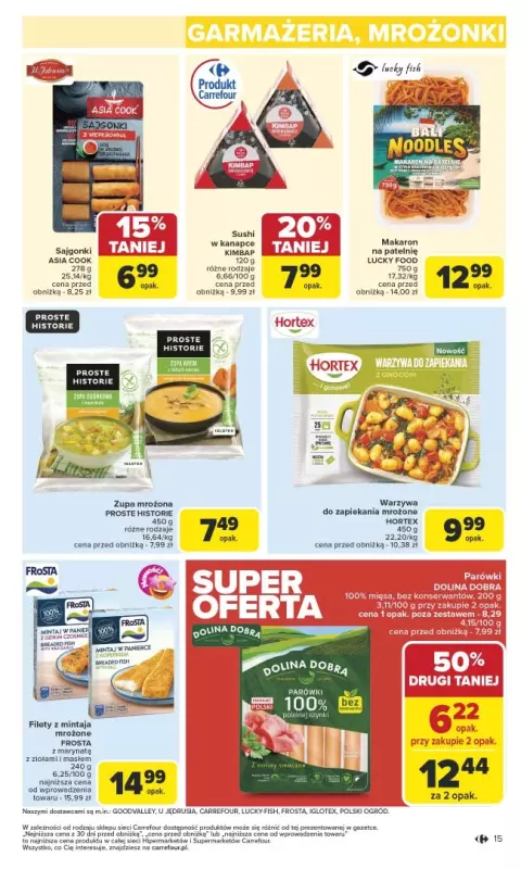 Carrefour - gazetka promocyjna Gazetka Carrefour od poniedziałku  do piątku 02.05 - strona 17