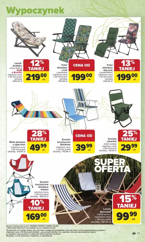 Carrefour - gazetka promocyjna Gazetka Majowe Okazje  do soboty 24.05 - strona 23