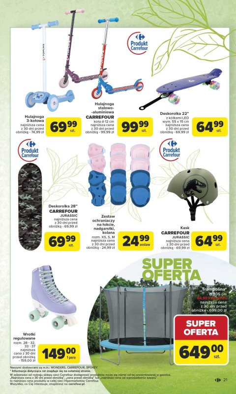 Carrefour - gazetka promocyjna Gazetka Majowe Okazje  do soboty 24.05 - strona 21