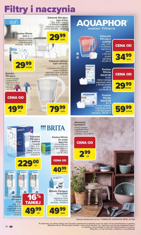 Carrefour - gazetka promocyjna Gazetka Majowe Okazje  do soboty 24.05 - strona 14