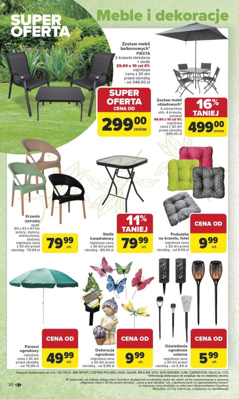 Carrefour - gazetka promocyjna Gazetka Majowe Okazje  do soboty 24.05 - strona 30