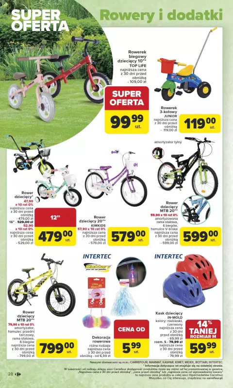 Carrefour - gazetka promocyjna Gazetka Majowe Okazje  do soboty 24.05 - strona 28