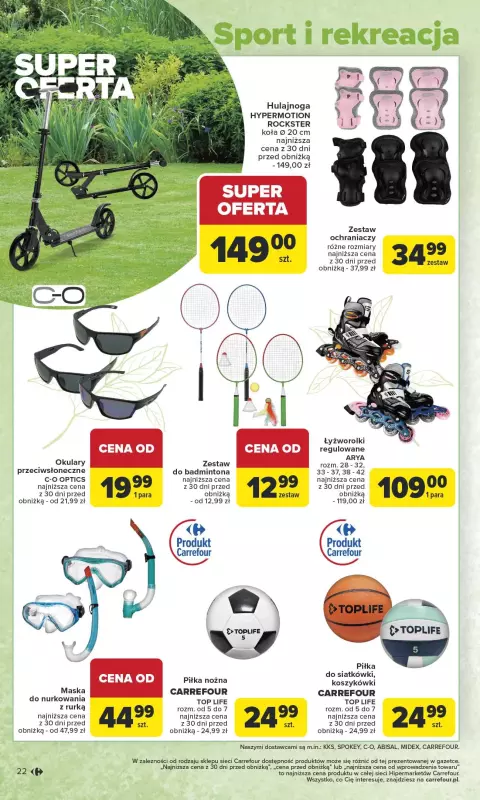 Carrefour - gazetka promocyjna Gazetka Majowe Okazje  do soboty 24.05 - strona 22