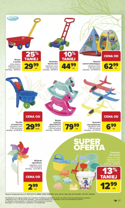 Carrefour - gazetka promocyjna Gazetka Majowe Okazje  do soboty 24.05 - strona 27