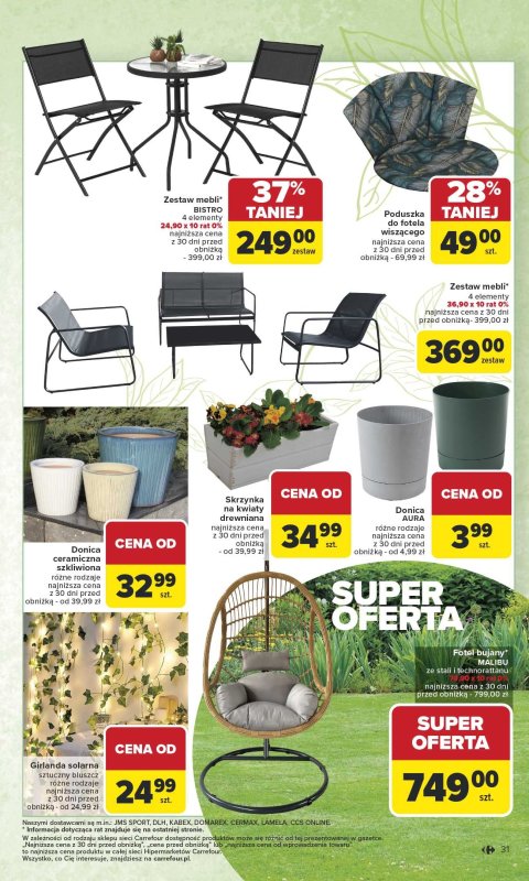 Carrefour - gazetka promocyjna Gazetka Majowe Okazje  do soboty 24.05 - strona 31