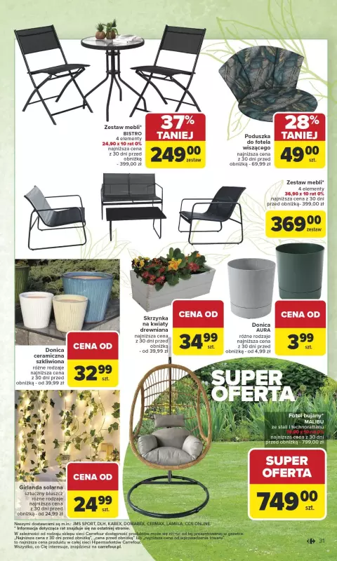 Carrefour - gazetka promocyjna Gazetka Majowe Okazje  do soboty 24.05 - strona 31