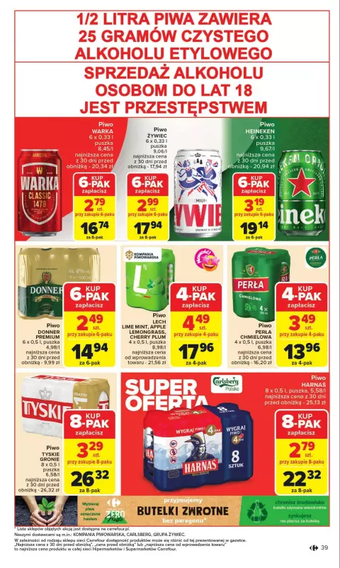 Carrefour - gazetka promocyjna Gazetka Carrefour od poniedziałku  do soboty 10.05 - strona 41
