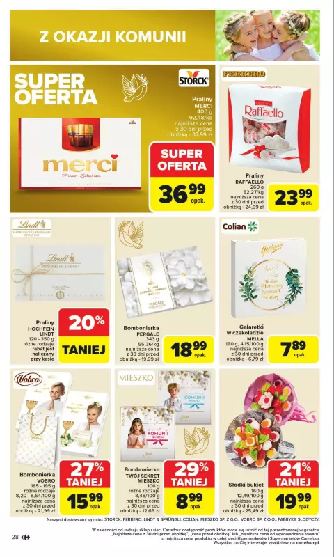 Carrefour - gazetka promocyjna Gazetka Carrefour od poniedziałku od poniedziałku 05.05 do soboty 10.05 - strona 30