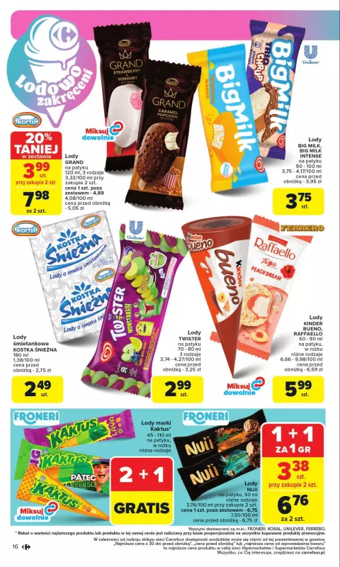 Carrefour - gazetka promocyjna Gazetka Carrefour od poniedziałku  do soboty 10.05 - strona 18