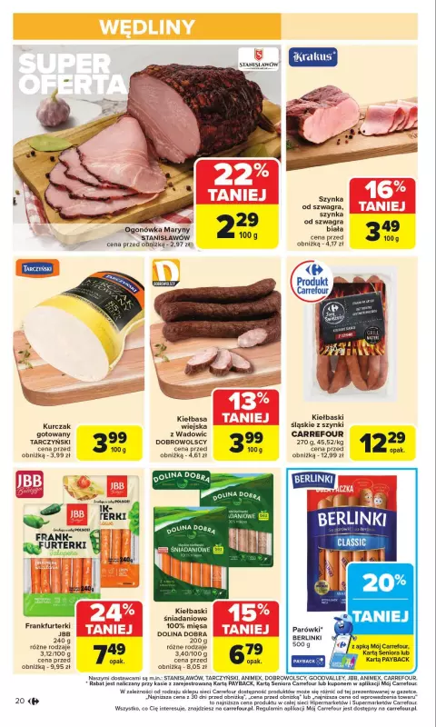 Carrefour - gazetka promocyjna Gazetka Carrefour od poniedziałku  do soboty 10.05 - strona 22
