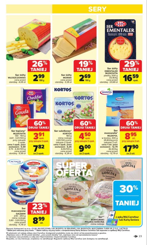 Carrefour - gazetka promocyjna Gazetka Carrefour od poniedziałku  do soboty 10.05 - strona 25