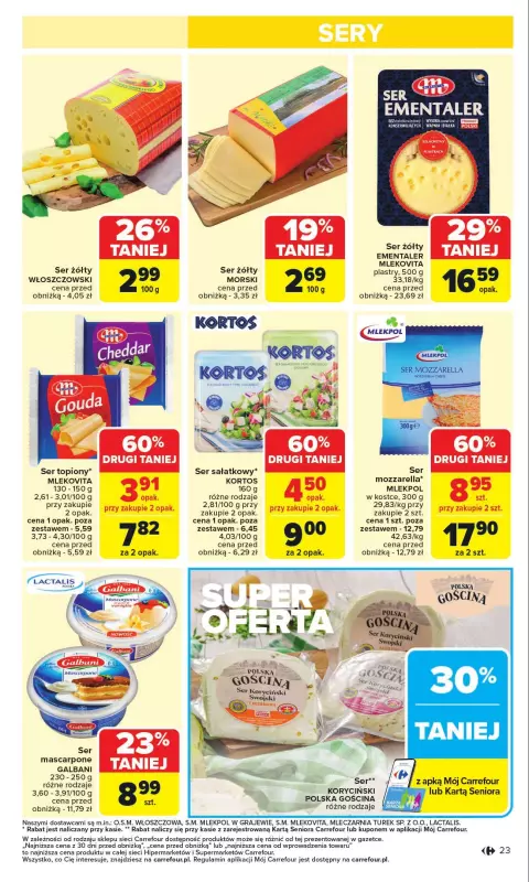 Carrefour - gazetka promocyjna Gazetka Carrefour od poniedziałku  do soboty 10.05 - strona 25