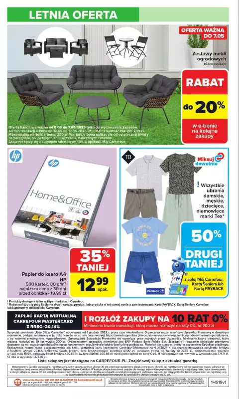Carrefour - gazetka promocyjna Gazetka Carrefour od poniedziałku  do soboty 10.05 - strona 50