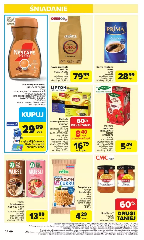 Carrefour - gazetka promocyjna Gazetka Carrefour od poniedziałku  do soboty 10.05 - strona 28