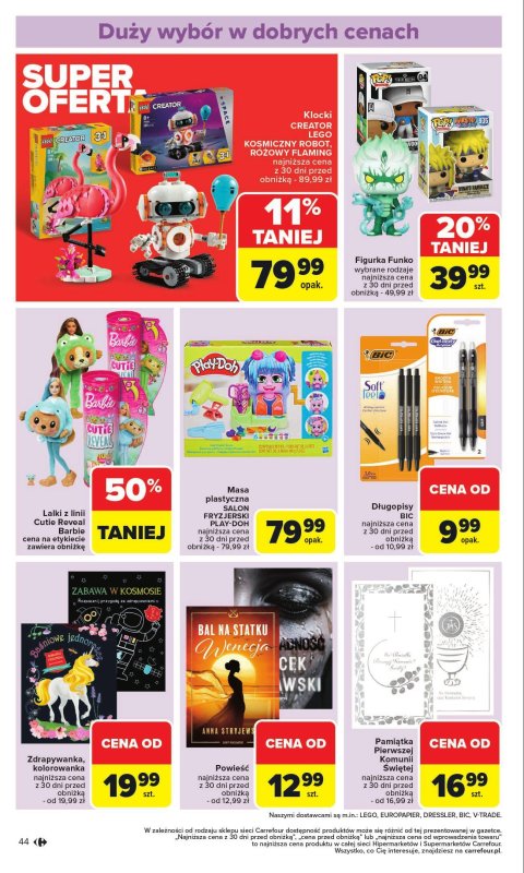Carrefour - gazetka promocyjna Gazetka Carrefour od poniedziałku  do soboty 10.05 - strona 46