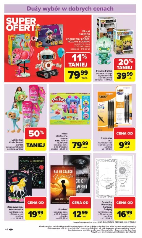 Carrefour - gazetka promocyjna Gazetka Carrefour od poniedziałku  do soboty 10.05 - strona 46