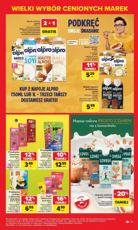 Carrefour - gazetka promocyjna Gazetka Znane marki, okazyjne ceny  do soboty 17.05 - strona 25