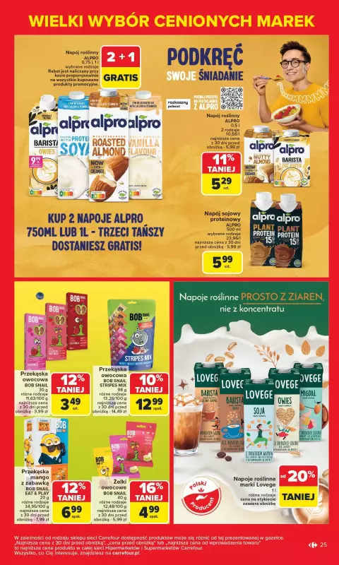 Carrefour - gazetka promocyjna Gazetka Znane marki, okazyjne ceny  do soboty 17.05 - strona 25