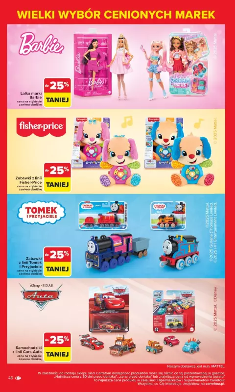 Carrefour - gazetka promocyjna Gazetka Znane marki, okazyjne ceny od poniedziałku 05.05 do soboty 17.05 - strona 46