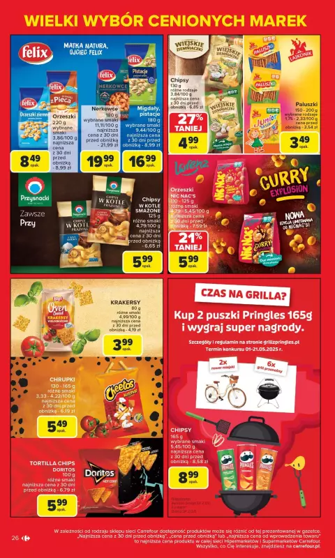 Carrefour - gazetka promocyjna Gazetka Znane marki, okazyjne ceny  do soboty 17.05 - strona 26