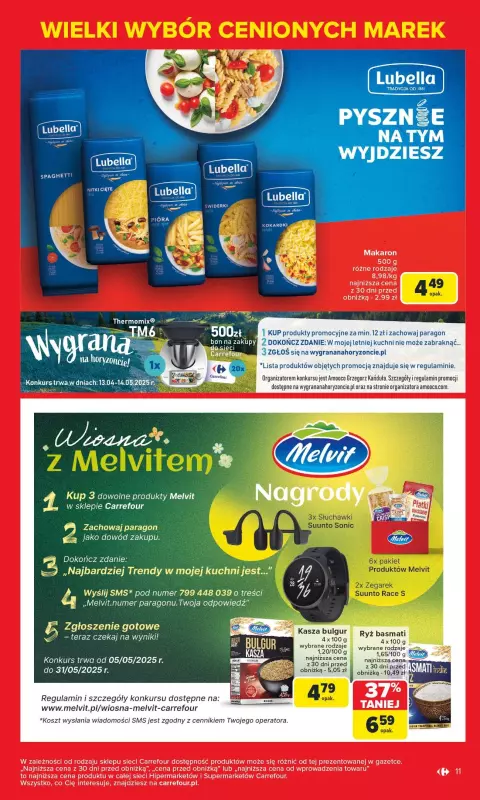 Carrefour - gazetka promocyjna Gazetka Znane marki, okazyjne ceny  do soboty 17.05 - strona 11