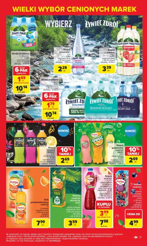 Carrefour - gazetka promocyjna Gazetka Znane marki, okazyjne ceny  do soboty 17.05 - strona 31