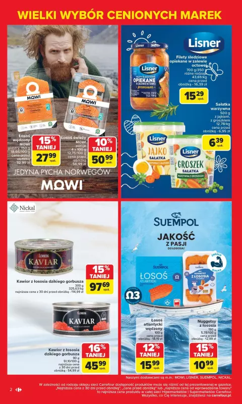 Carrefour - gazetka promocyjna Gazetka Znane marki, okazyjne ceny   - strona 2
