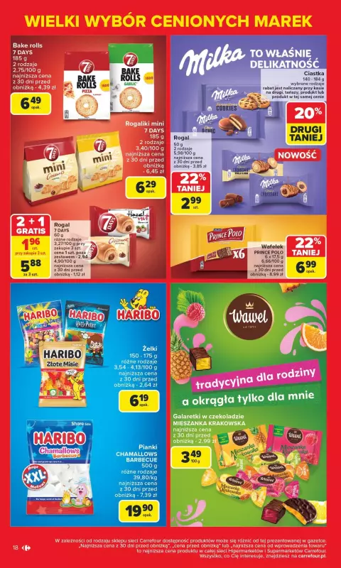 Carrefour - gazetka promocyjna Gazetka Znane marki, okazyjne ceny od poniedziałku 05.05 do soboty 17.05 - strona 18