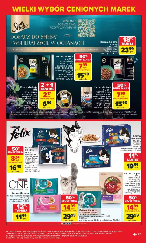 Carrefour - gazetka promocyjna Gazetka Znane marki, okazyjne ceny  do soboty 17.05 - strona 27