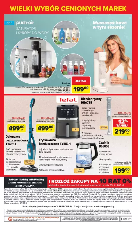 Carrefour - gazetka promocyjna Gazetka Znane marki, okazyjne ceny  do soboty 17.05 - strona 52