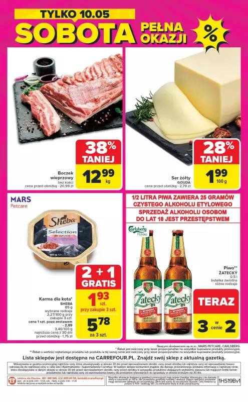Carrefour - gazetka promocyjna Weekend promek już od czwartku  do soboty 10.05 - strona 8