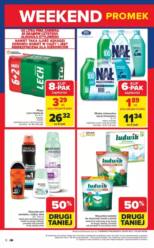 Carrefour - gazetka promocyjna Weekend promek już od czwartku  do soboty 10.05 - strona 6