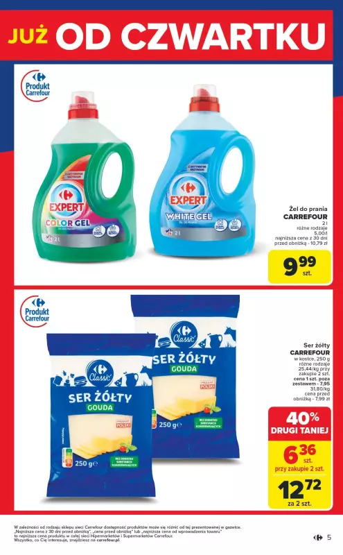 Carrefour - gazetka promocyjna Weekend promek już od czwartku  do soboty 10.05 - strona 5