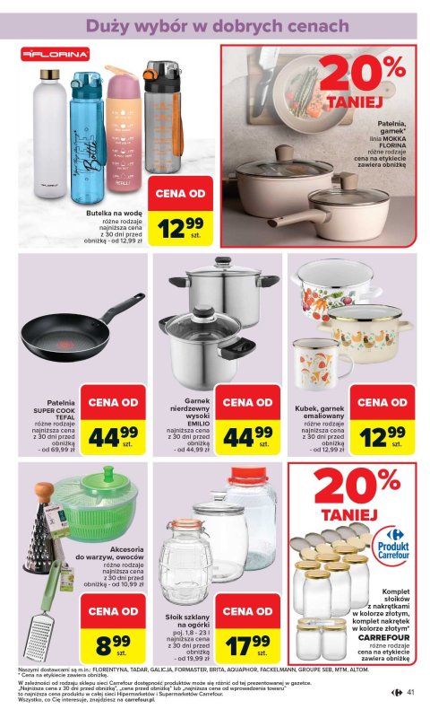 Carrefour - gazetka promocyjna Gazetka Carrefour od poniedziałku od poniedziałku 12.05 do soboty 17.05 - strona 43