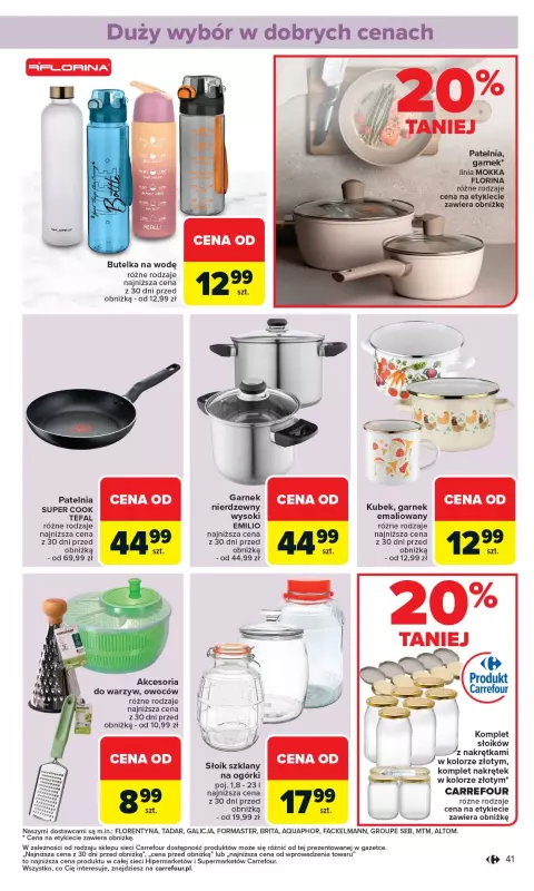 Carrefour - gazetka promocyjna Gazetka Carrefour od poniedziałku od poniedziałku 12.05 do soboty 17.05 - strona 43