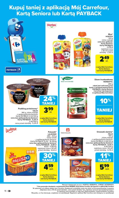 Carrefour - gazetka promocyjna Gazetka Carrefour od poniedziałku  do soboty 17.05 - strona 18