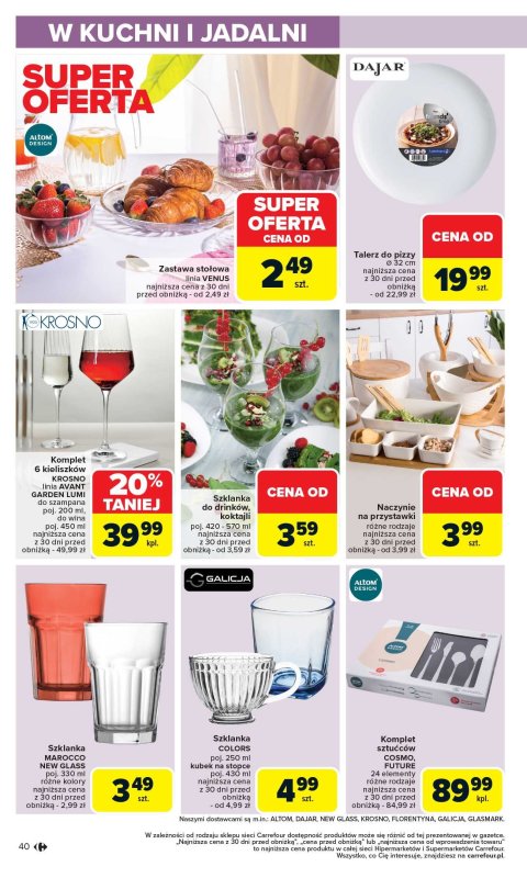 Carrefour - gazetka promocyjna Gazetka Carrefour od poniedziałku od poniedziałku 12.05 do soboty 17.05 - strona 42