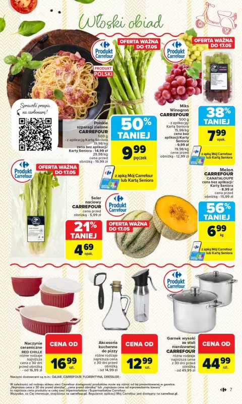Carrefour - gazetka promocyjna Gazetka Carrefour od poniedziałku  do soboty 17.05 - strona 9