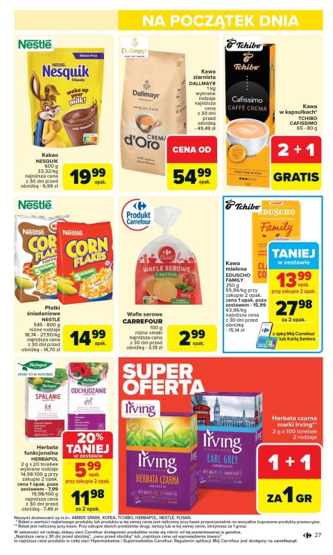 Carrefour - gazetka promocyjna Gazetka Carrefour od poniedziałku  do soboty 17.05 - strona 29