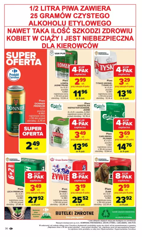 Carrefour - gazetka promocyjna Gazetka Carrefour od poniedziałku od poniedziałku 12.05 do soboty 17.05 - strona 38