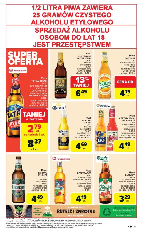 Carrefour - gazetka promocyjna Gazetka Carrefour od poniedziałku od poniedziałku 12.05 do soboty 17.05 - strona 39