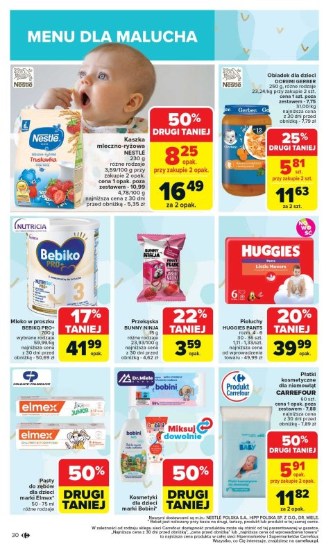 Carrefour - gazetka promocyjna Gazetka Carrefour od poniedziałku  do soboty 17.05 - strona 32