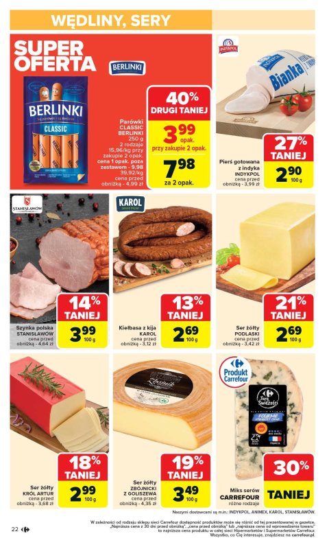 Carrefour - gazetka promocyjna Gazetka Carrefour od poniedziałku  do soboty 17.05 - strona 24