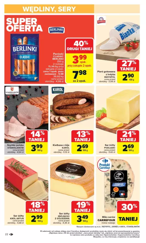 Carrefour - gazetka promocyjna Gazetka Carrefour od poniedziałku  do soboty 17.05 - strona 24