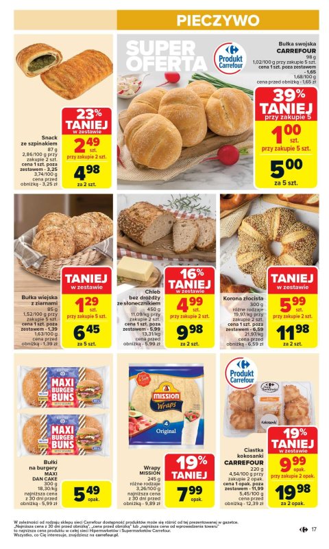 Carrefour - gazetka promocyjna Gazetka Carrefour od poniedziałku  do soboty 17.05 - strona 19