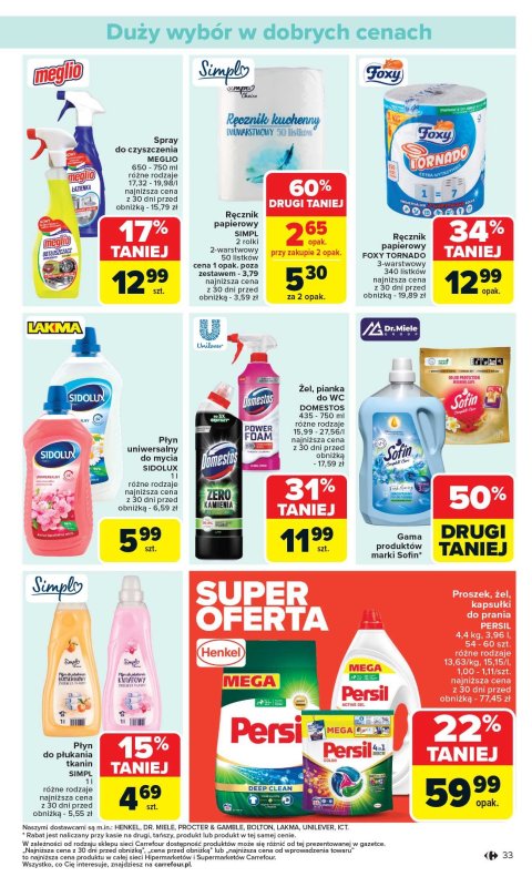 Carrefour - gazetka promocyjna Gazetka Carrefour od poniedziałku  do soboty 17.05 - strona 35