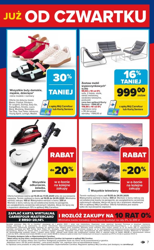 Carrefour - gazetka promocyjna Gazetka Weekend promek już od czwartku  do soboty 17.05 - strona 7