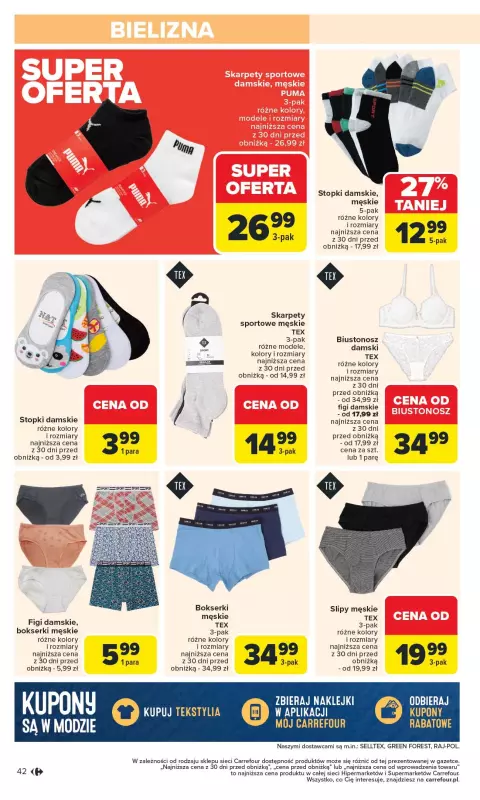 Carrefour - gazetka promocyjna Gazetka Carrefour od poniedziałku  do soboty 24.05 - strona 44